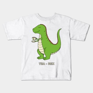 Tea Rex Kids T-Shirt